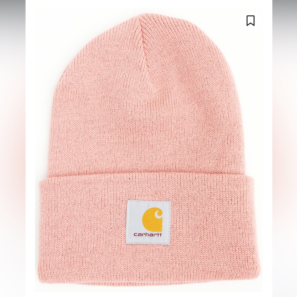 Carhartt peach / salmon beanie Knit Hat